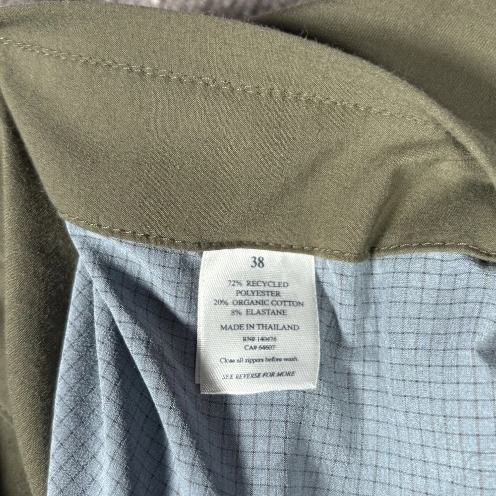 Faherty Shorts Men 38 Olive Green All Day 7